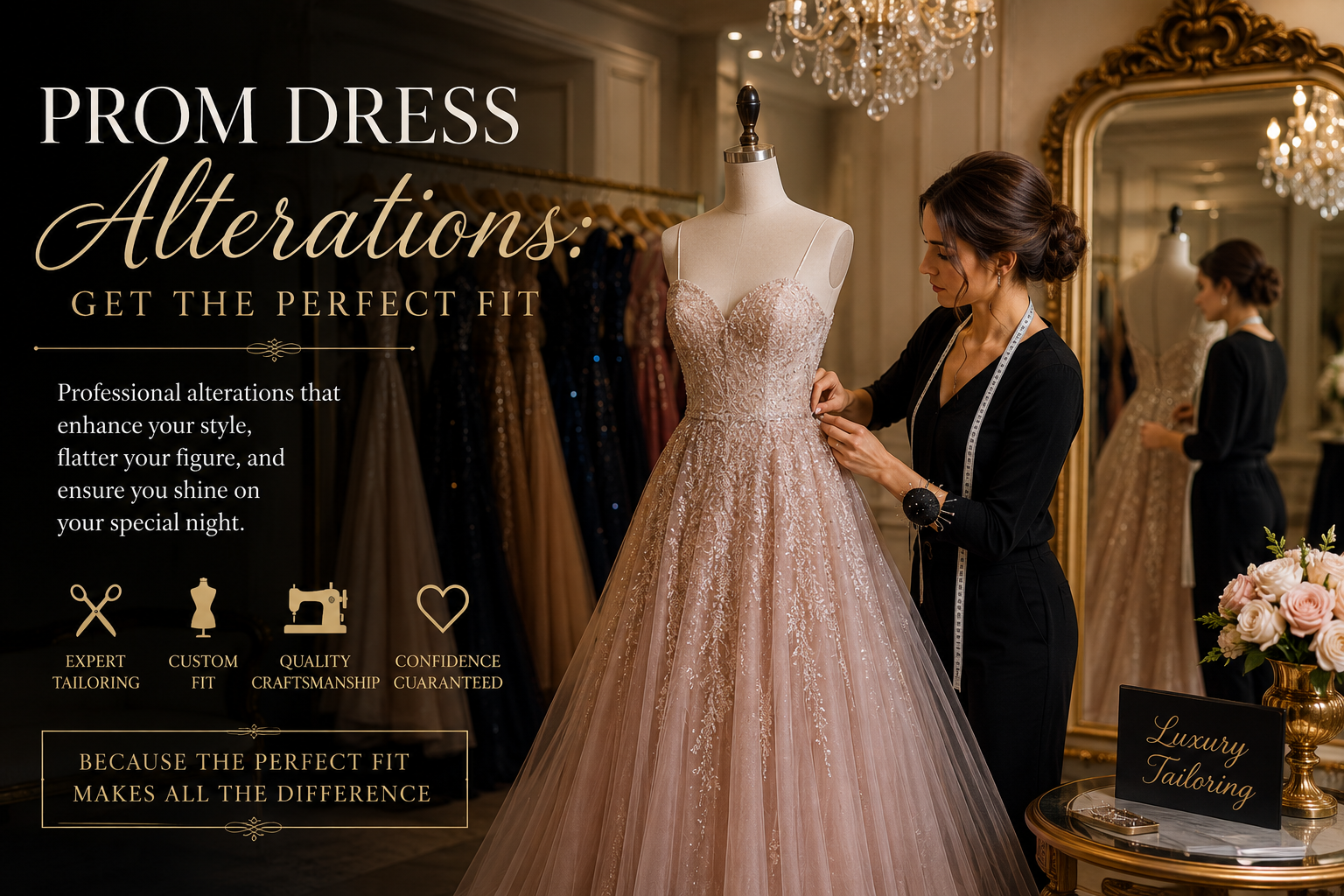 Prom Dress Alterations: Get the Perfect Fit