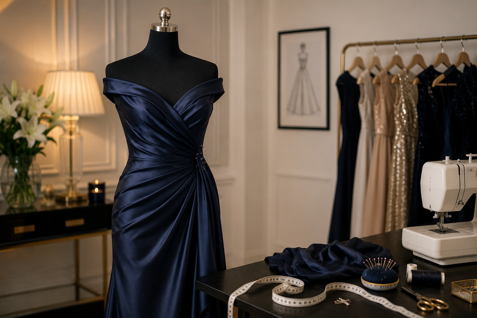 How to Alter Evening Gowns Professionally