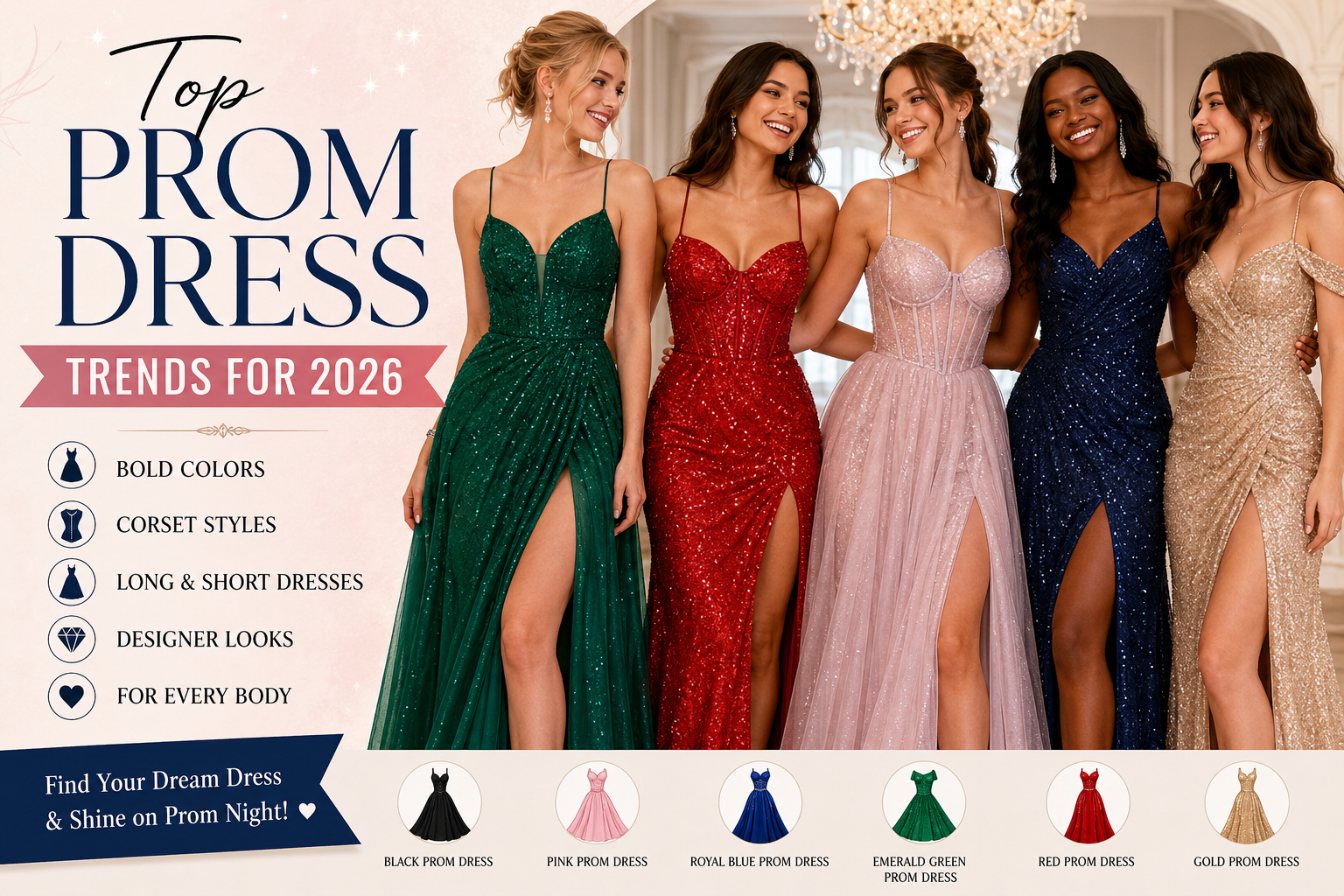 Top Prom Dress Trends for 2026