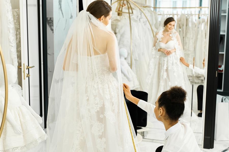 How Many Fittings Do You Need for Wedding Dress Alterations?
