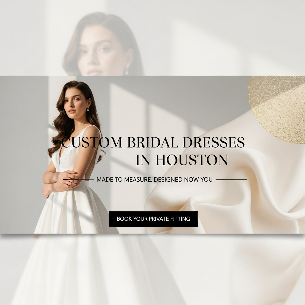 Custom Bridal Dresses in Houston: Designed Just for You