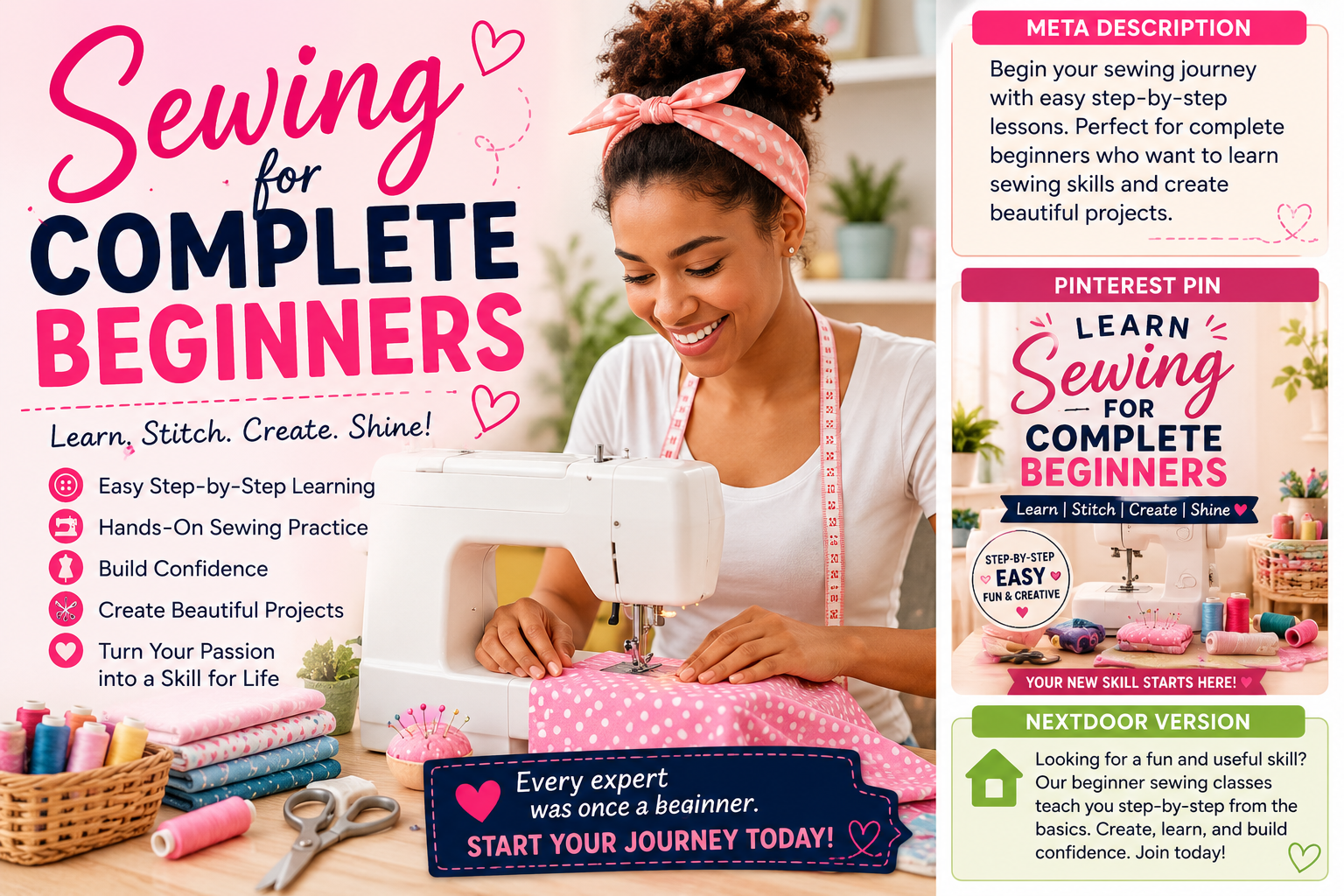 Sewing for Complete Beginners