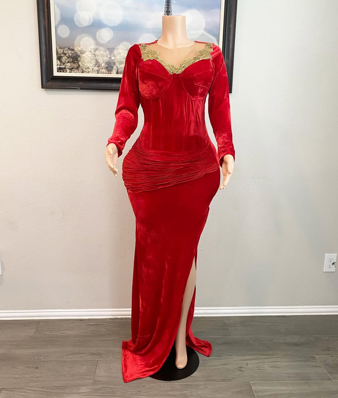 Custom Dress Red