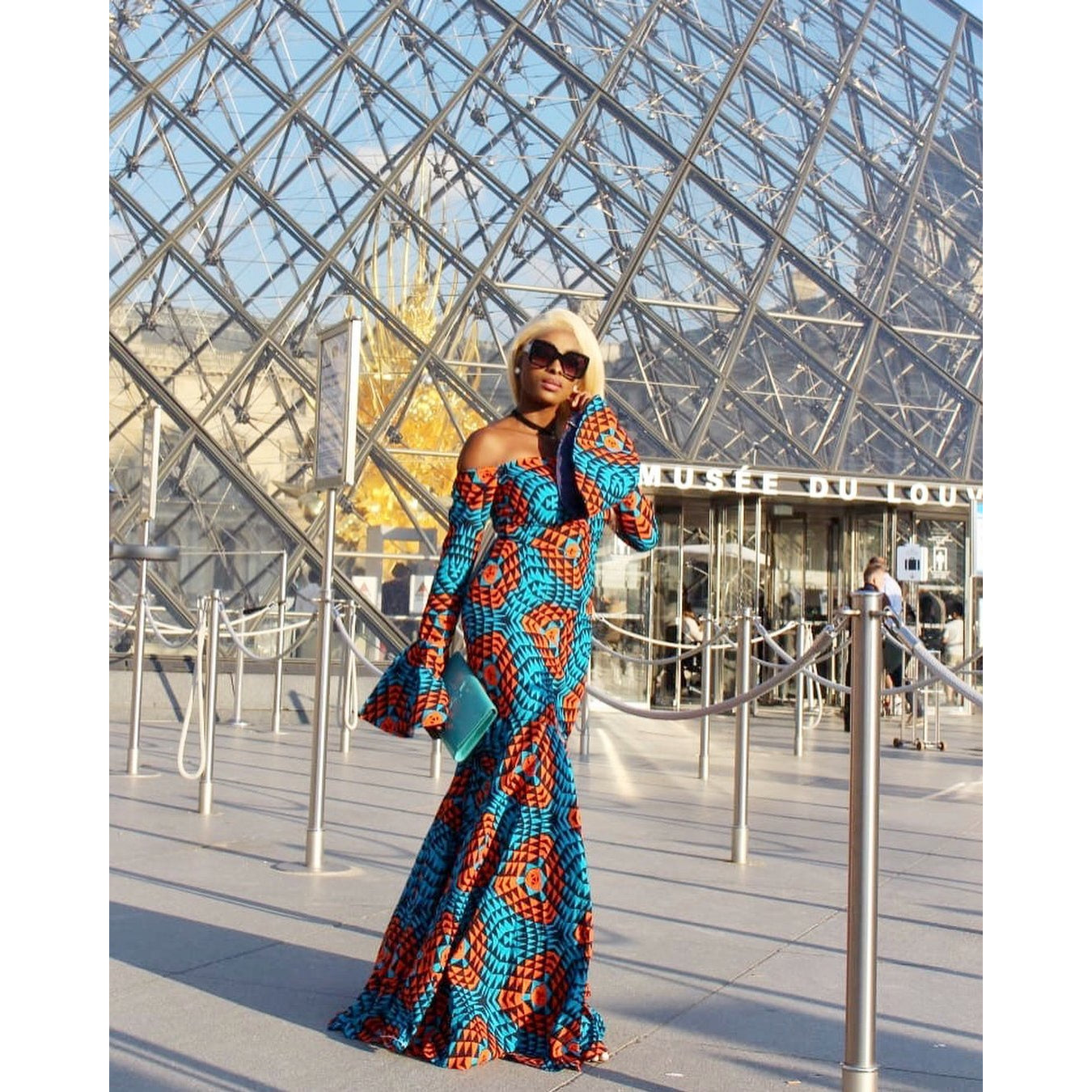 Adensecret Aduah african print dress