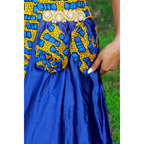 Adensecret Darmol african print dress
