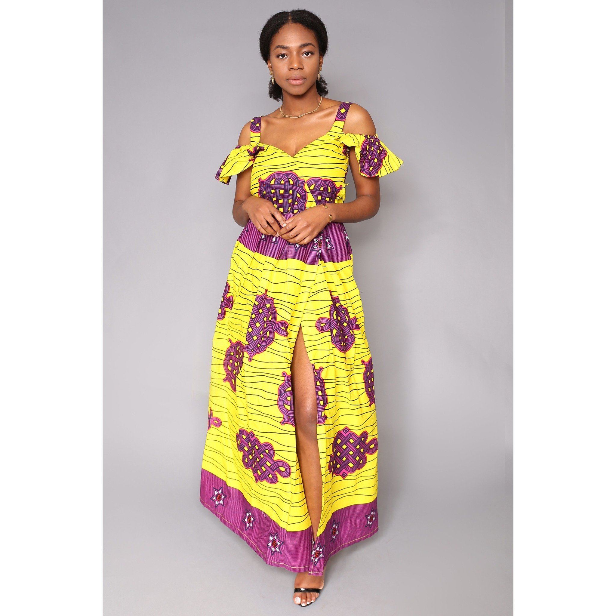Wurah African print Ankara Dress