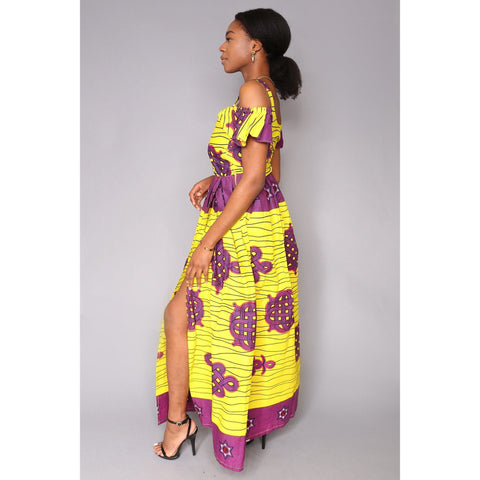 Wura African print Ankara Dress