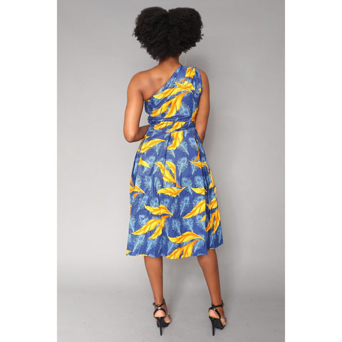 Adensecret Sukanmi African Print Ankara Dress