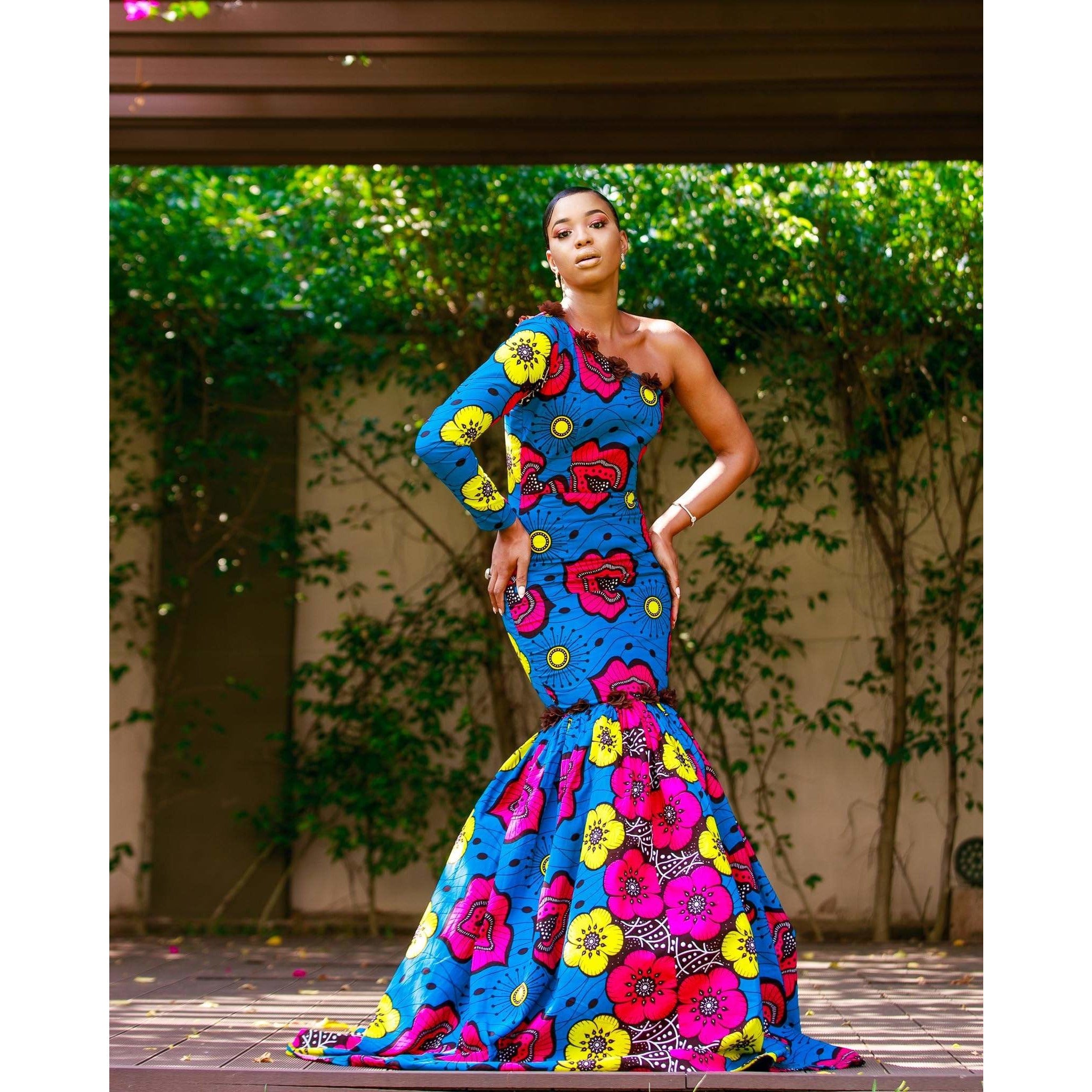 Arewa African Print Dress