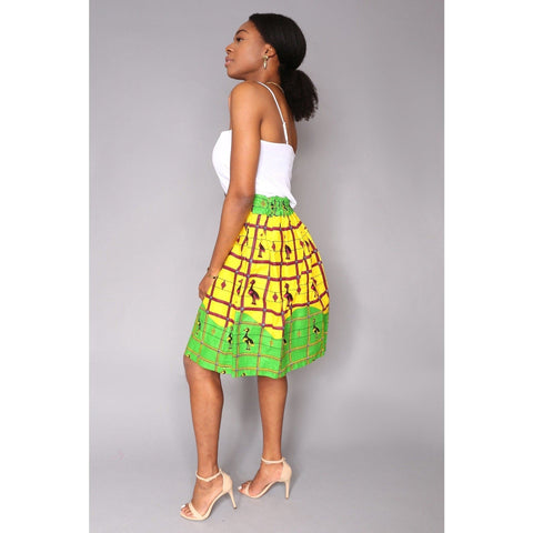 Foluke Adensecret African Print Ankara skirt