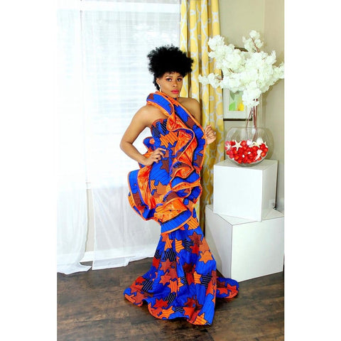 Oyekemi African Print Dress