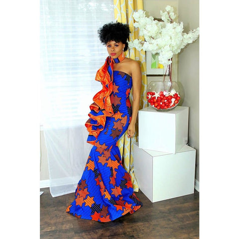 Oyekemi African Print Dress