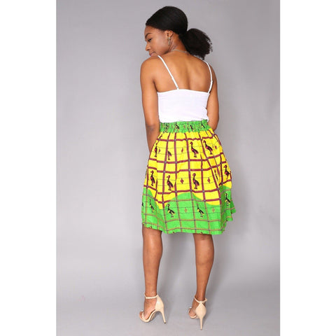 Foluke Adensecret African Print Ankara skirt